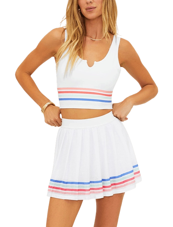Топ женский Beach Riot Josie Top W, Белый (L)