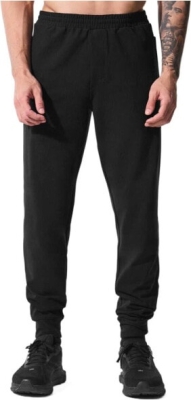 (CN) Брюки мужские Alo Yoga Conquer Max Performance Jogger Casual Pants, Чёрные (M)
