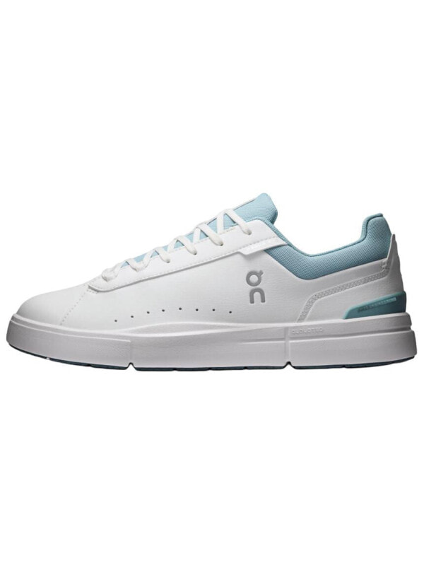 On The Roger Advantage Skate Shoes Men's White Blue