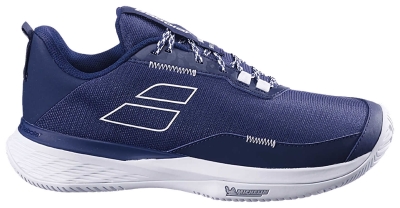 Кроссовки мужские Babolat SFX Evo All Court 4131, Темно-синие/Белые, с технологией Michelin (р. EUR 43)