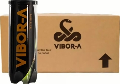 (EU) Мячи для падел тенниса Vibor-A Titan, 24 банки (3 шт в банке)