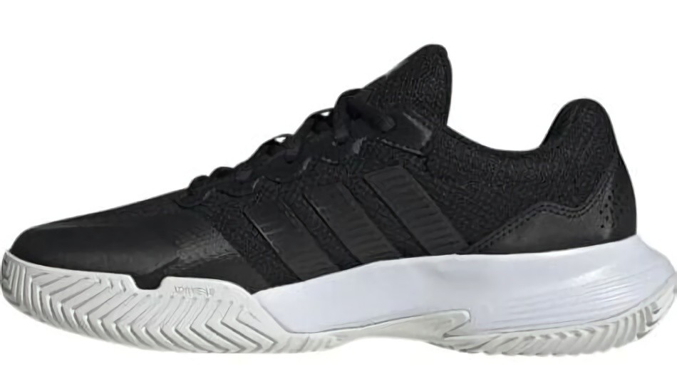 (EU) Кроссовки женские Adidas Gamecourt 2 Black Women Ki0788, Чёрные (р. 40 2/3)