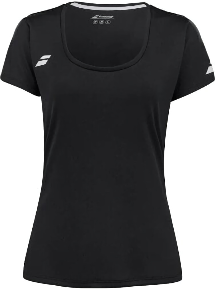 (EU) Топ женский без рукавов Babolat Play CS, Чёрный (XS)