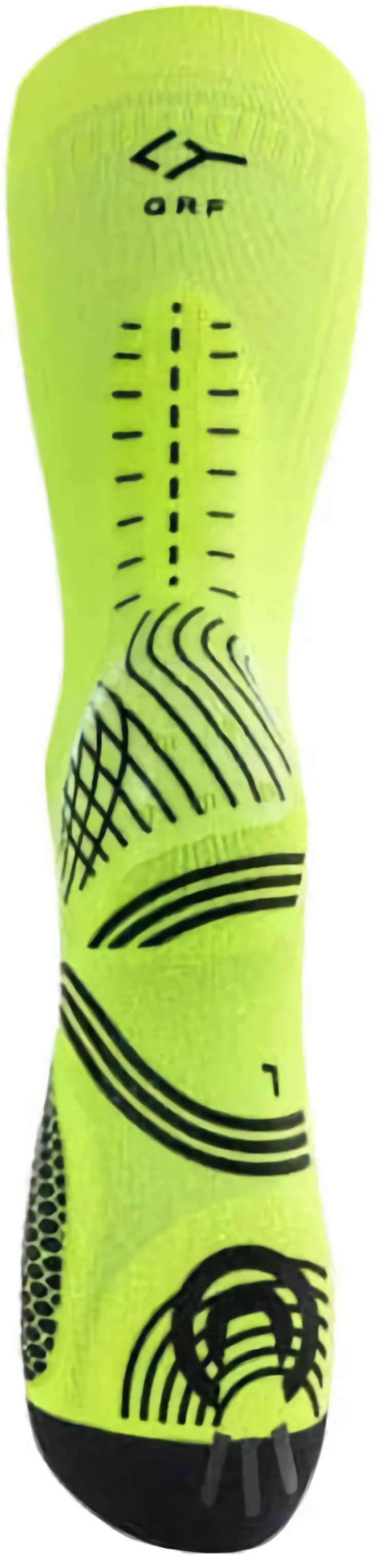 (EU) Носки унисекс Floky Multisport Medium GRF, с защитой от вибраций, для восстановления мышц, Жёлтые (M/L)