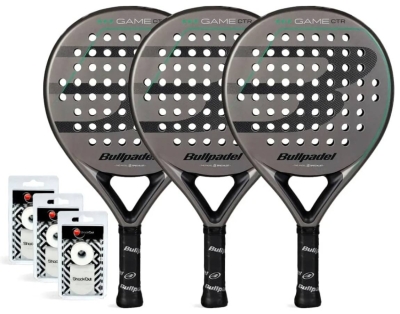 (EU) Ракетка для падел тенниса Трипак Bullpadel Game Control Серый