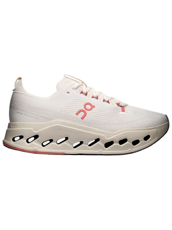 On Cloudsurfer Max Running Shoes Men's Ecru