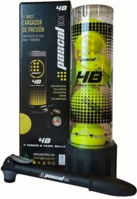 (EU) Компенсатор давления для мячей Pascal Box, Черный