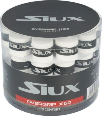 (EU) Овергрип для ракетки Siux Pro Comfort, Белый (60 шт)