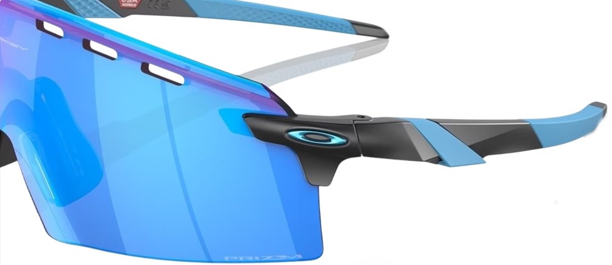 Очки солнцезащитные Oakley Encoder Strike Matte Black Prizm Sapphire, Черный Матовый/Голубые Линзы