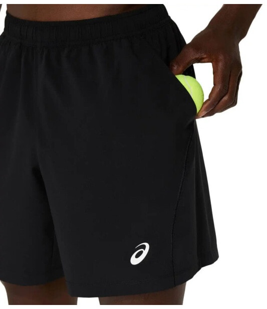 (EU) Шорты мужские Asics Court 7 дюймов, Чёрные (XL)