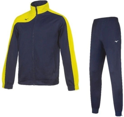 (EU) Спортивный костюм мужской Mizuno Team Kobe Knitted, Жёлтый (M)