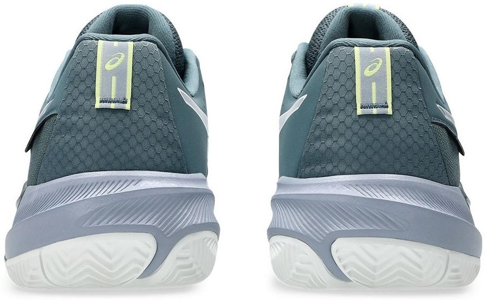 Кроссовки мужские Asics GEL-CHALLENGER 15 CLAY, Голубые/Белые, для грунтовых кортов (р. 30,5)