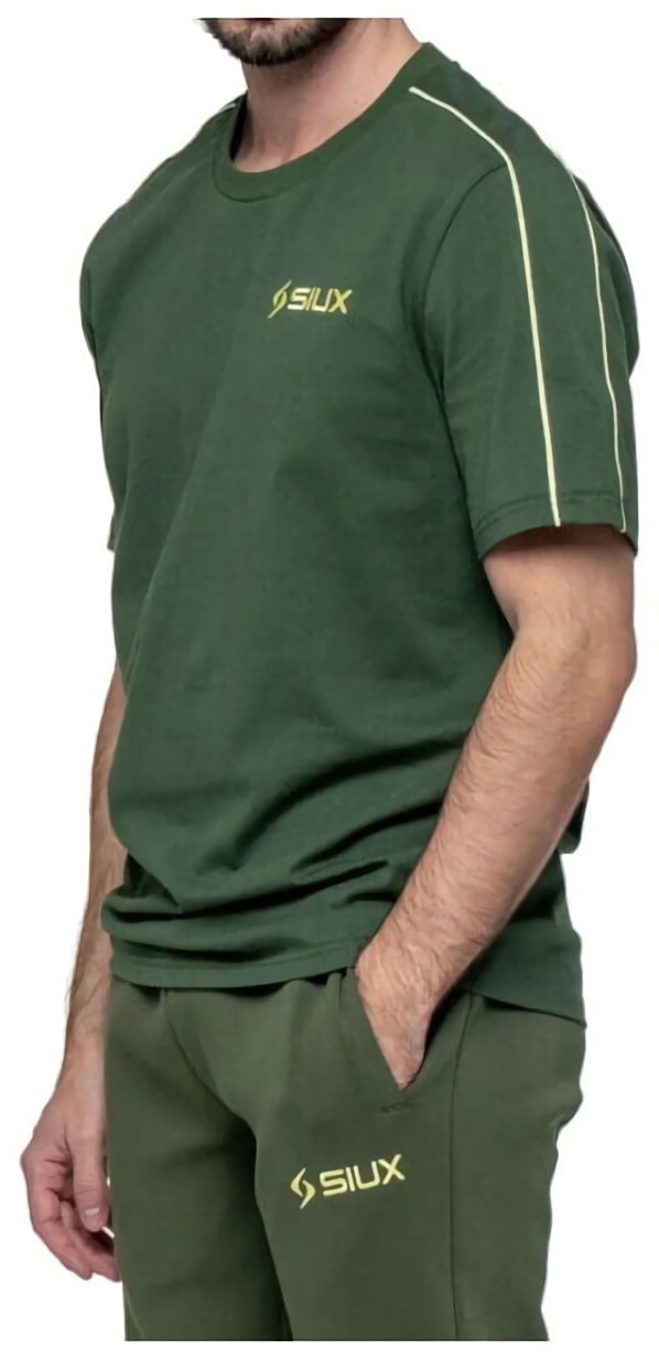 (EU) Футболка мужская Siux Gareh Casual, Зеленая (M)