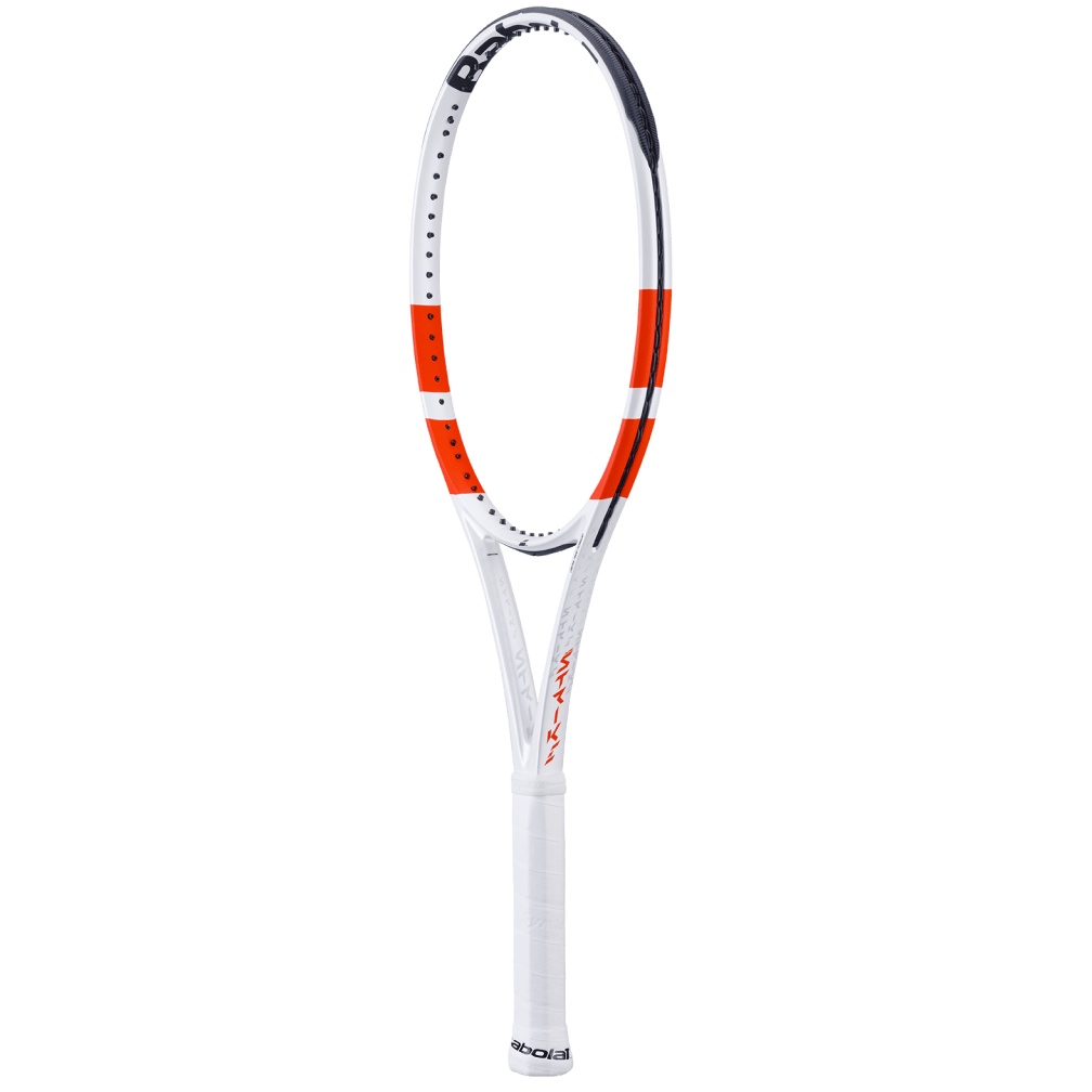 Ракетка для тенниса Babolat Pure Strike Lite 2024, ручка 1, Белая/Красная/Чёрная