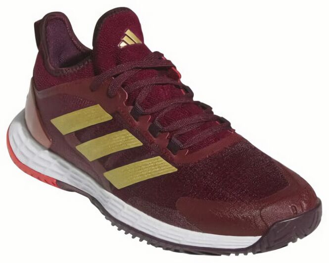 (EU) Кроссовки мужские Adidas Adizero Ubersonic 4.1, IE1101, Темно-Красные (р. 45,3)