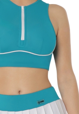 Топ спортивный женский Elewin Blazing Turquoise, Бирюзовый (L)