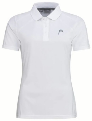 (EU) Поло мужское Head Club 22 Tech W 814421, Белое (XXXL)