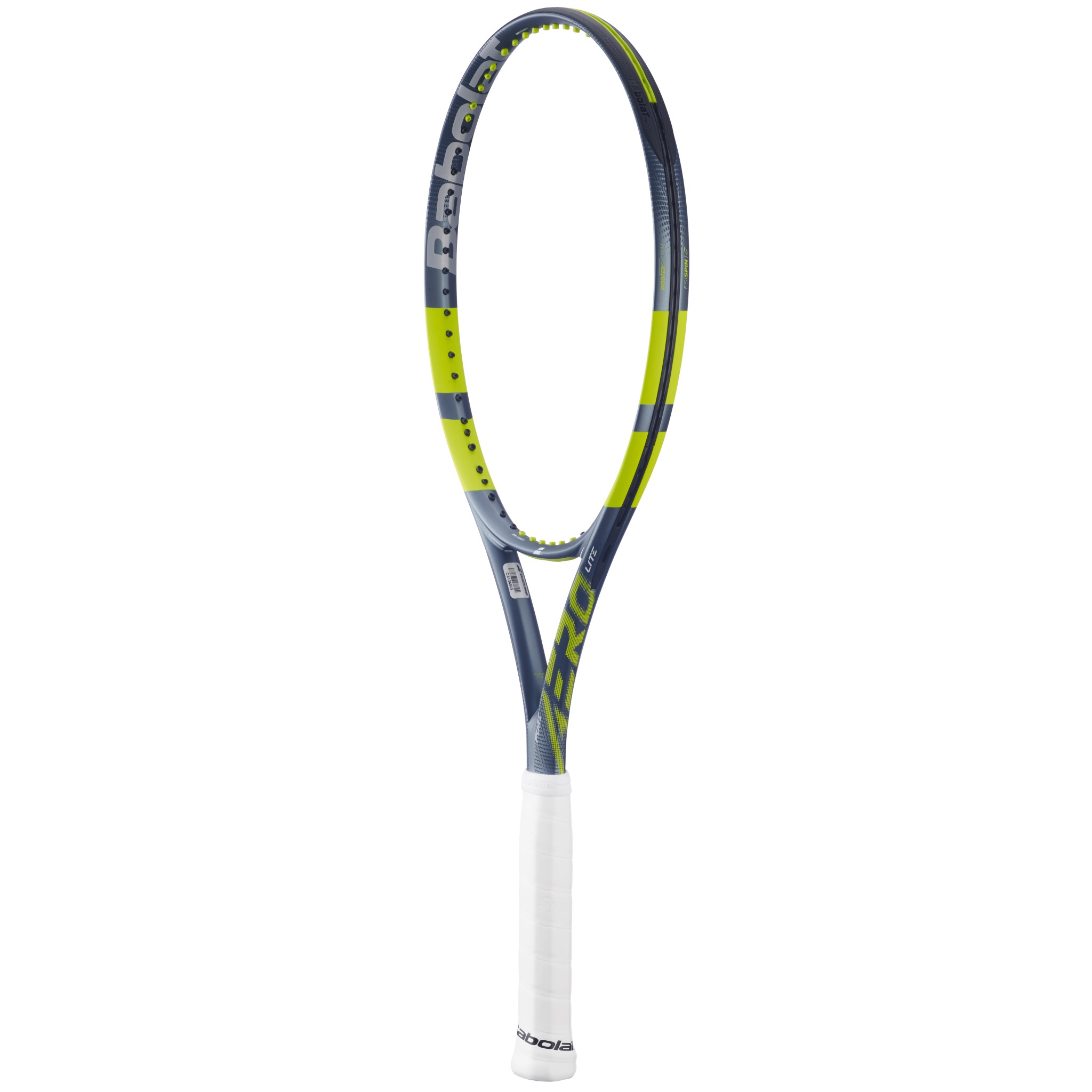 Ракетка для тенниса Babolat Pure Aero Lite Gen 9 2026, ручка 2, Серая/Жёлтая/Белая