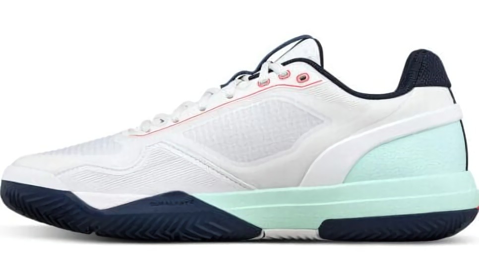 (EU) Кроссовки мужские Wilson Rush Pro 5 Clay White/Turquoise Wrs338540, Белые (р. 40 2/3)