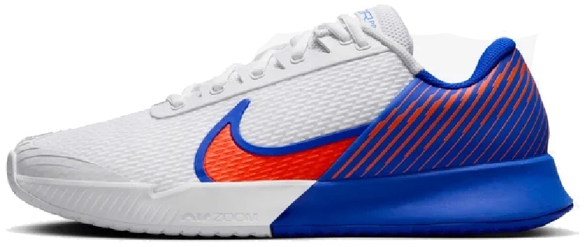 Кроссовки мужские Nike Air Zoom Vapor Pro 2, Белые/Синие/Оранжевые, теннисные (р. 41)