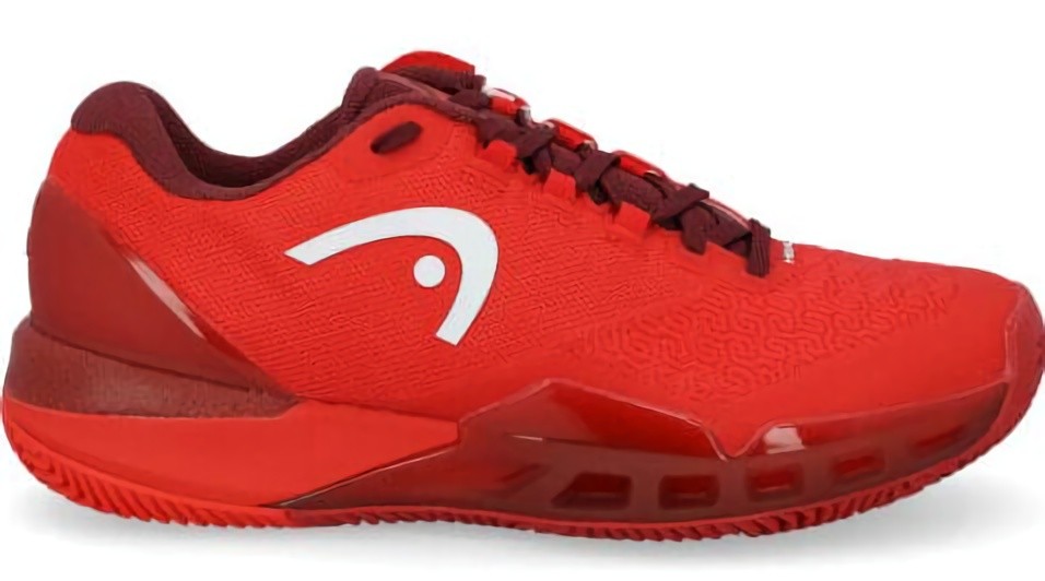 (EU) Кроссовки мужские Head Revolt Pro 5.0 Red Clay 273236, Красные (р. 43)