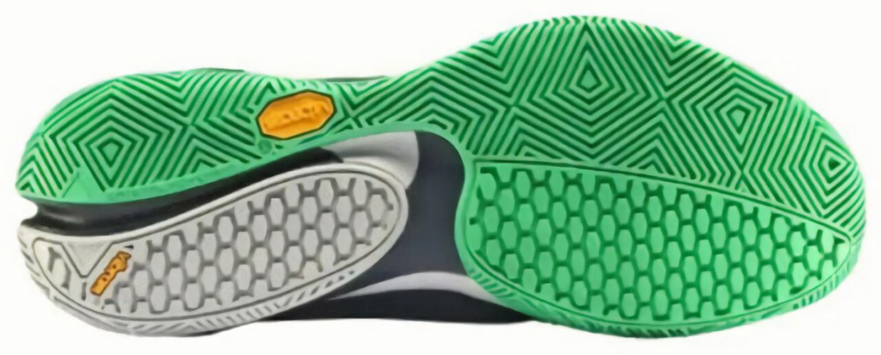 (EU) Кроссовки мужские Bullpadel Hack Vibram 23I, BP41067000, Черные (р. 44,5)