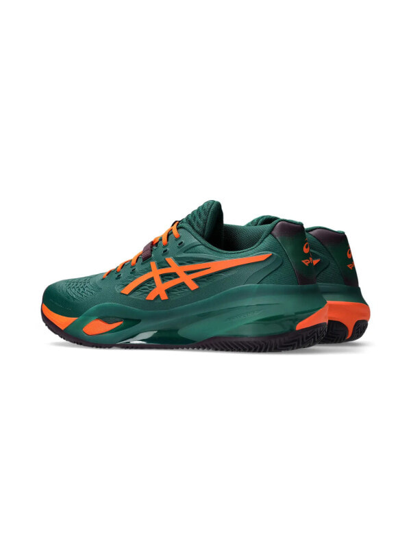 ASICS GEL-RESOLUTION X PADEL GREEN/ORANGE 1041A492