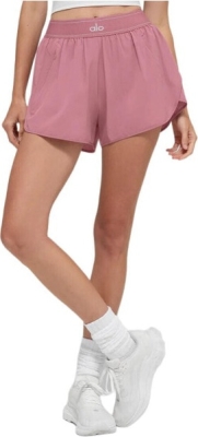(CN) Шорты Alo Yoga Match Point Short, Розовые (XS)
