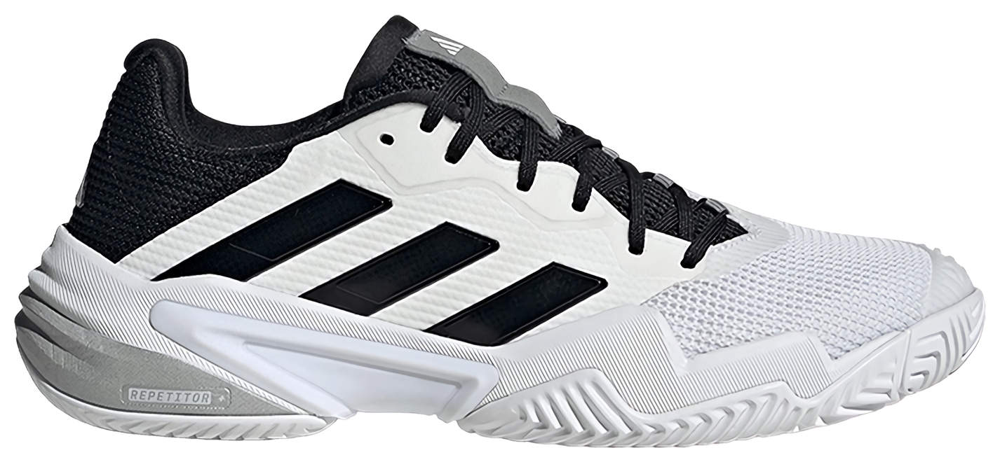 Кроссовки мужские Adidas Barricade 13 M, Белые/Чёрные (р. EUR 44.6)