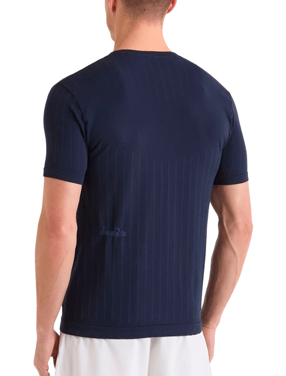 Футболка мужская Diadora SS T-Shirt Icon Stratouno M, Синяя (L)