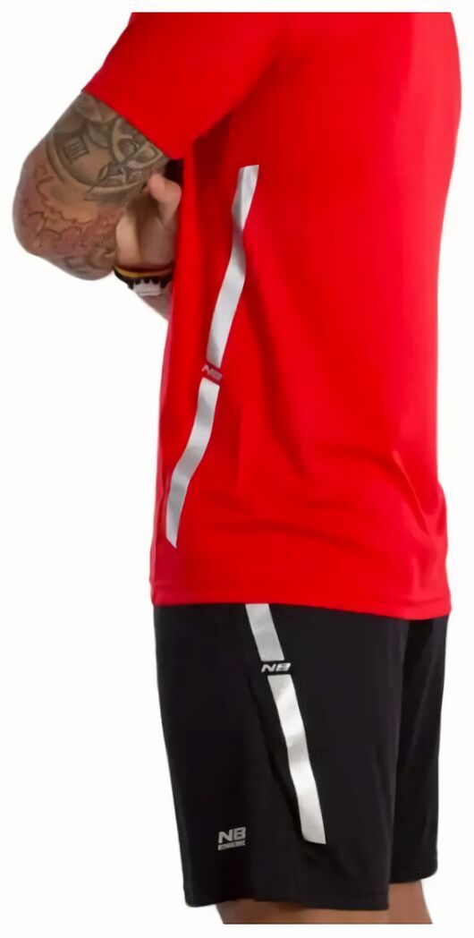 (EU) Поло мужское Enebe Strauss 40401, Красное (2XL)