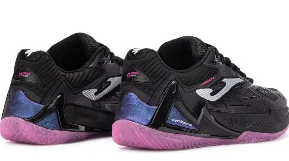 (EU) Кроссовки женские Joma Open Lady 25 Black Toplw25201Om, Чёрные (р. 39)