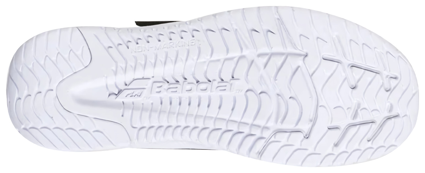 Кроссовки детские Babolat Pulsion All Court Kid, Черные/Красные (р. EUR 31)