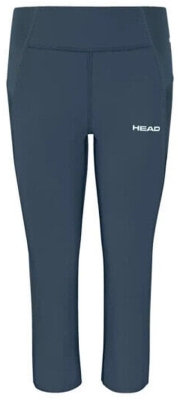 (EU) Леггинсы женские Head Power 3/4, Синие (L)