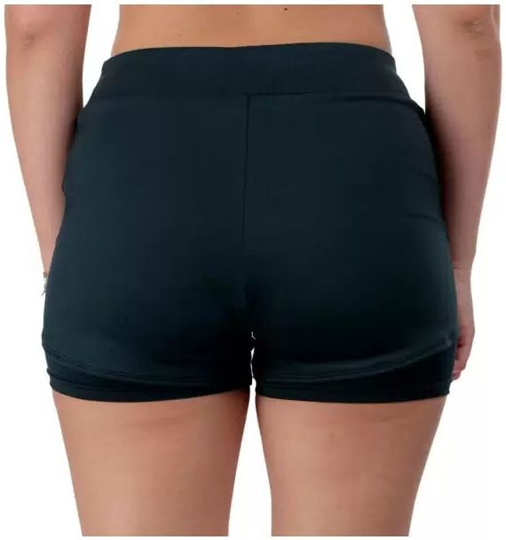 (EU) Шорты женские Mizuno Flex, Чёрные (XS)