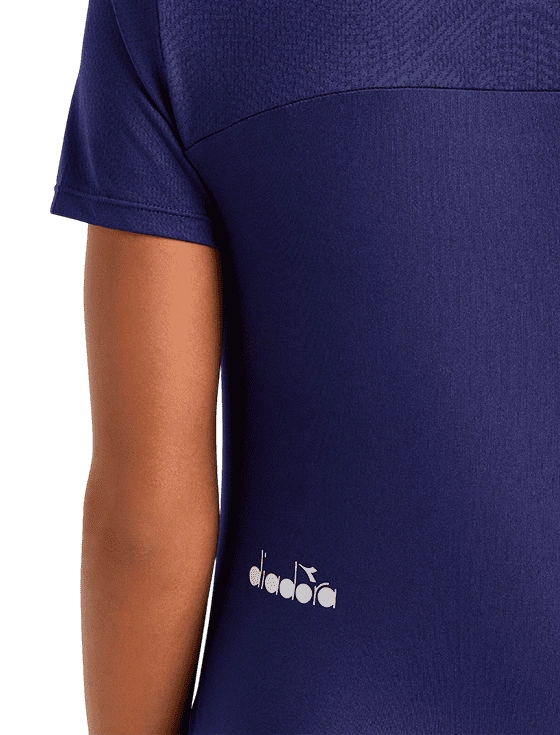 Футболка женская Diadora L. SS T-Shirt W, Голубой Нью-Йорк (XS)