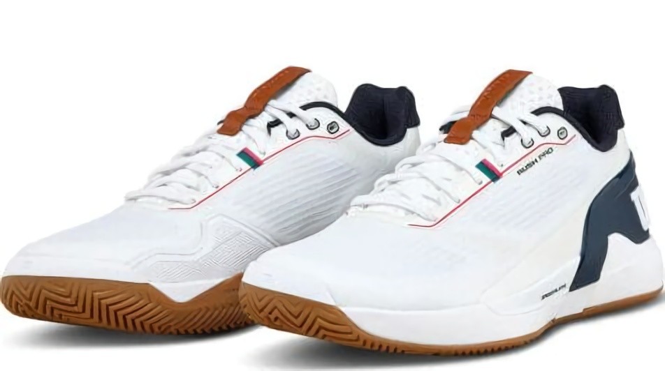 (EU) Кроссовки мужские Wilson Rush Pro 5 White Wrs338520, Белые (р. 47 1/3)