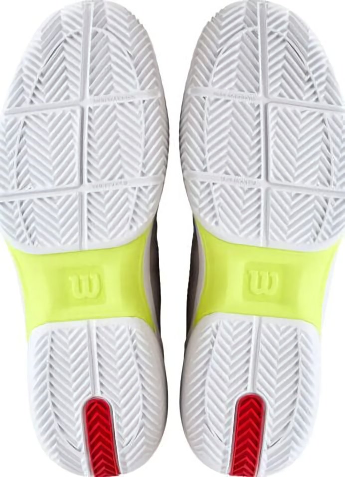 (EU) Кроссовки мужские Wilson Rush Lite 5 Clay White/Red Wrs339970, Белые (р. 43 1/3)
