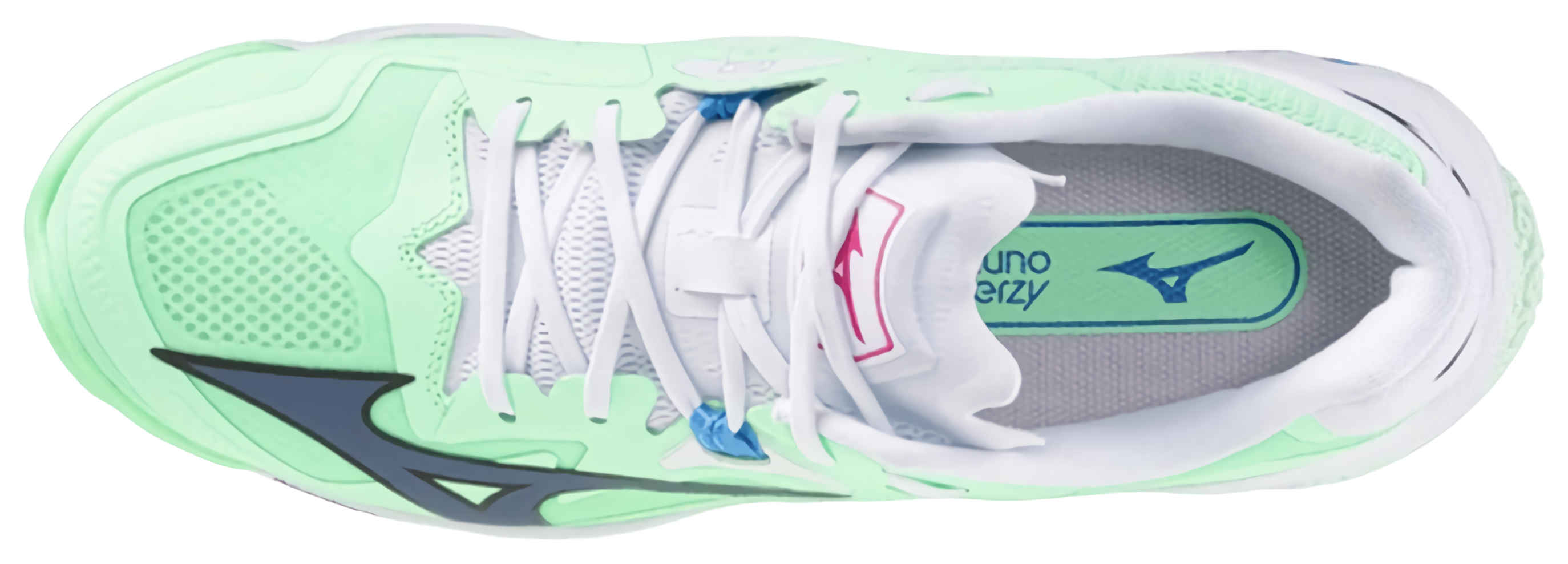 Кроссовки мужские Mizuno Wave Lightning Z8, Neo Mint/Black/Frontier Blue (р. EUR 43)