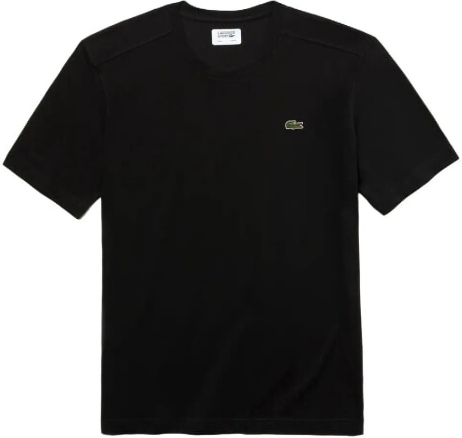 (EU) Футболка мужская Lacoste Core Performance TH7618, Чёрная (XS)