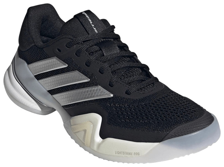 Кроссовки женские Adidas Barricade 14 W, Черный/Серебристый Металлик (р. EUR 38)