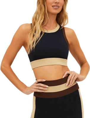 Топ женский Beach Riot Gwen Top W, Чёрный (XS)