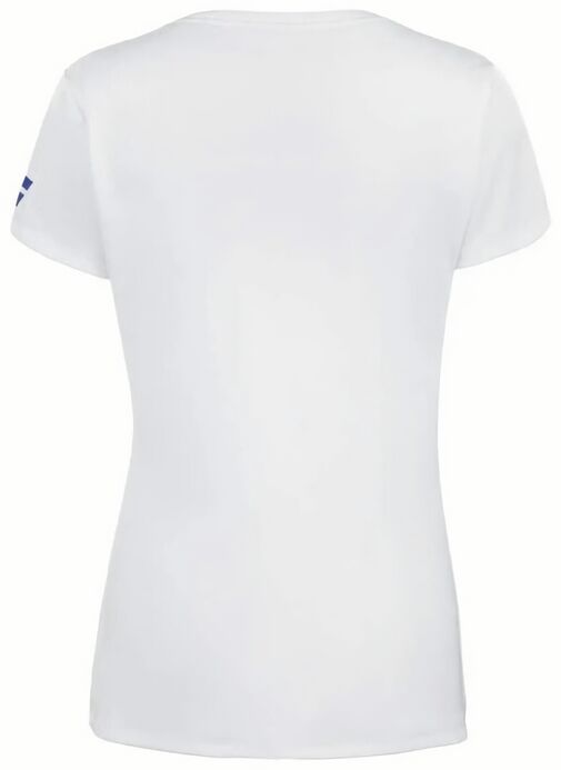 (EU) Топ для девочек Babolat Play Манга, Белая (L/XL)