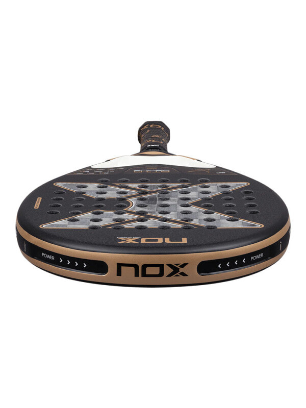 Ракетка для падел тенниса профессиональная NOX AT10 Genius 18K Alum 2026 PAT10GENIUS1826