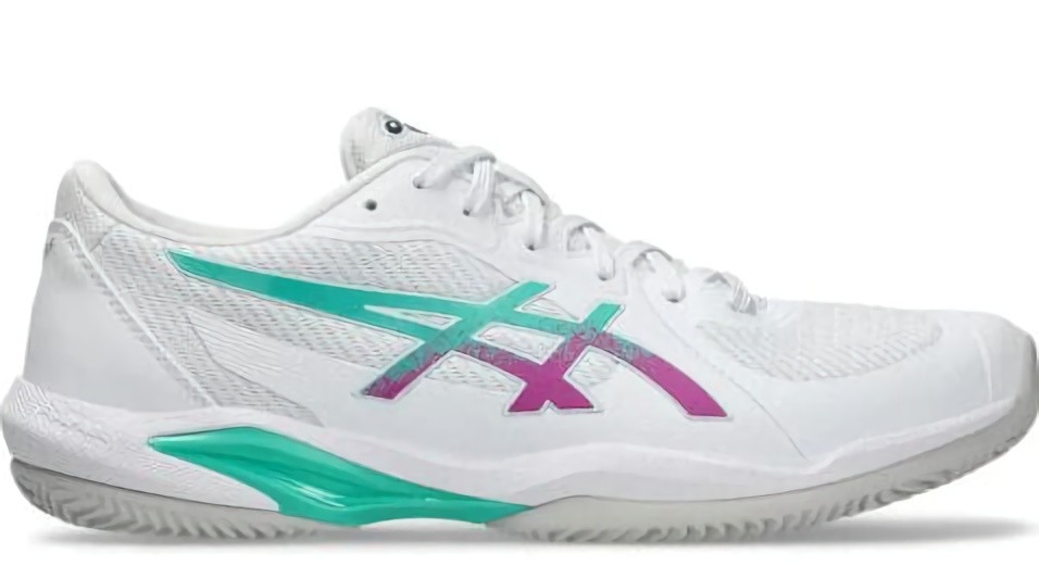 (EU) Кроссовки мужские Теннисные Asics Solution Swift Ff 2 Clay, Белые (р. 40.5)