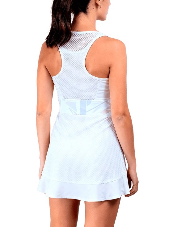 Платье женское Mizuno Daybreakers Dress W, Белое (M)