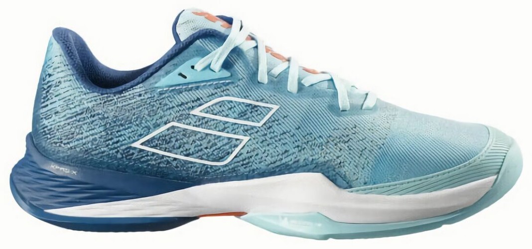 (EU) Кроссовки мужские Babolat Jet Mach 3 Clay, 30523631, Синие/Голубые (р. 44,5)