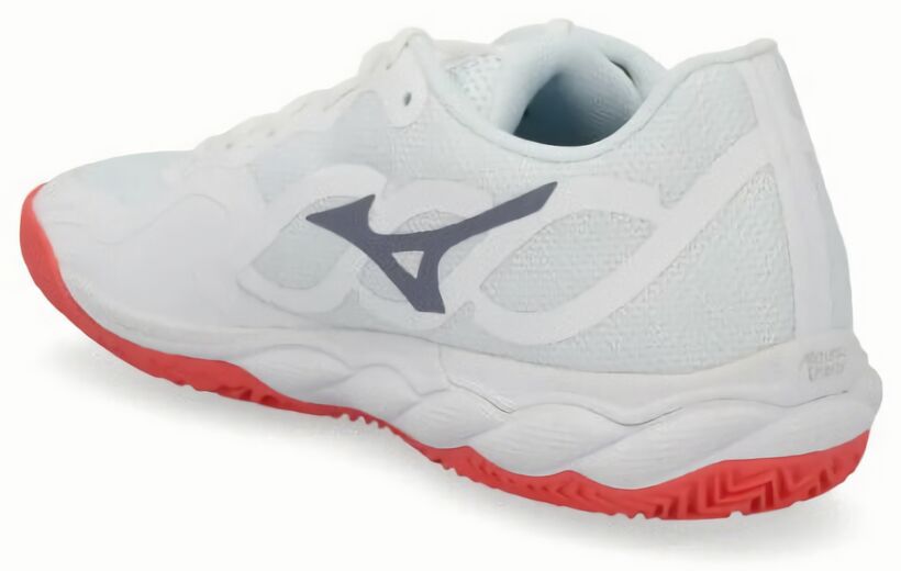 (EU) Кроссовки женские Mizuno Wave Enforce Court CC, 61GC2436, Бело-коралловые (р. 40,5)