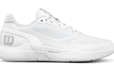 (EU) Кроссовки мужские Wilson Rush Pro 5 White Wrs337200, Белые (р. 46 2/3)