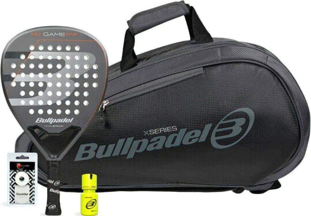 Набор ракетка Bullpdel Game Pwr + Сумка Avant 2 + Сухой гель Dry Grip